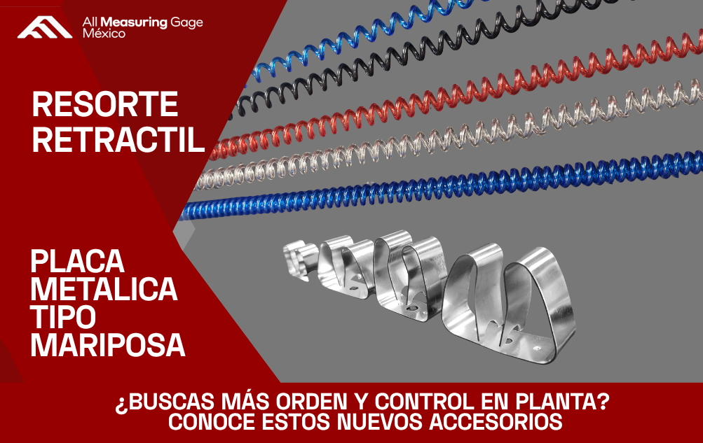 Presentamos nuevos accesorios para el resguardo y organización de gages en planta