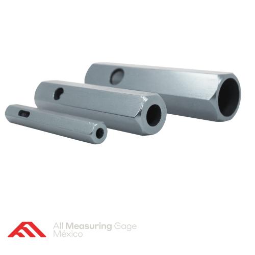 Mangos para calibradores tipo Taperlock -plata