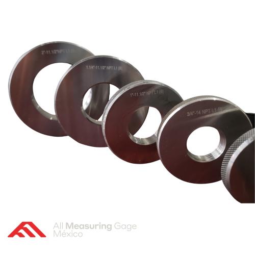 Medidores de rosca NPT / ANILLOS