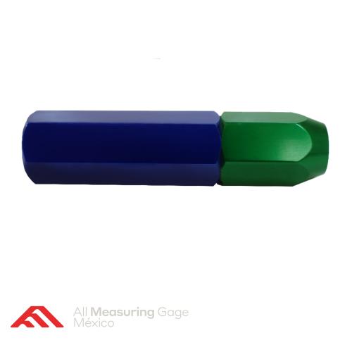 REVERSIBLE HANDLE / MANGOS – SINGLE END (S.E.) CENTRO AZUL-CAPUCHON VERDE