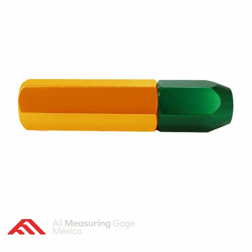 REVERSIBLE HANDLE / MANGOS – SINGLE END (S.E.) CENTRO AMARILLOS-CAPUCHON VERDE